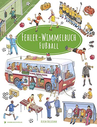 Beispielbild fr Fehler-Wimmelbuch-Fuball: Kinderbcher ab 2 Jahre zum Verkauf von medimops