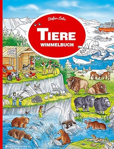 Beispielbild fr Tiere Wimmelbuch: Mit den Tieren um die Welt reisen - wunderschn gezeichnet und mit Doppelseite zum Nachschlagen! Kinderbcher ab 2 Jahre - . - Kinderbcher ab 2 Jahre - Bilderbuch zum Verkauf von medimops