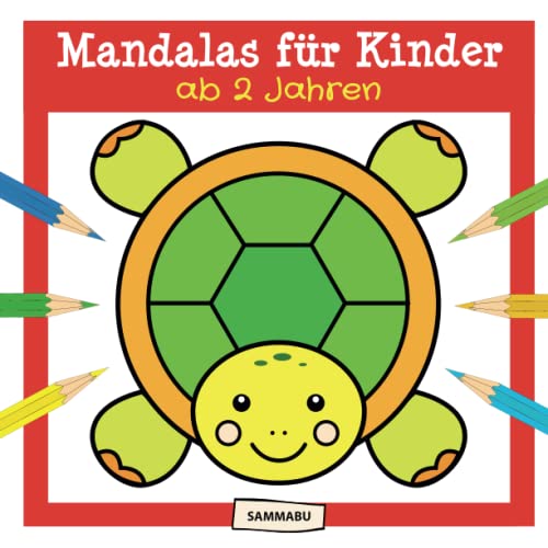 Stock image for Mandalas fr Kinder ab 2 Jahren: Mandala-Malbuch mit einfachen Motiven und extradicken Linien (German Edition) for sale by GF Books, Inc.