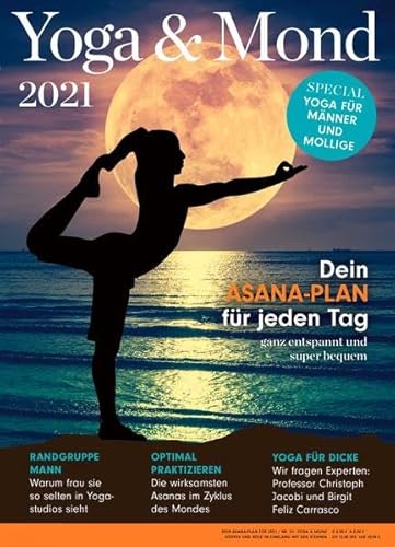 Beispielbild fr Yoga & Mond 2021: Dein Asana-Plan fr jeden Tag zum Verkauf von medimops
