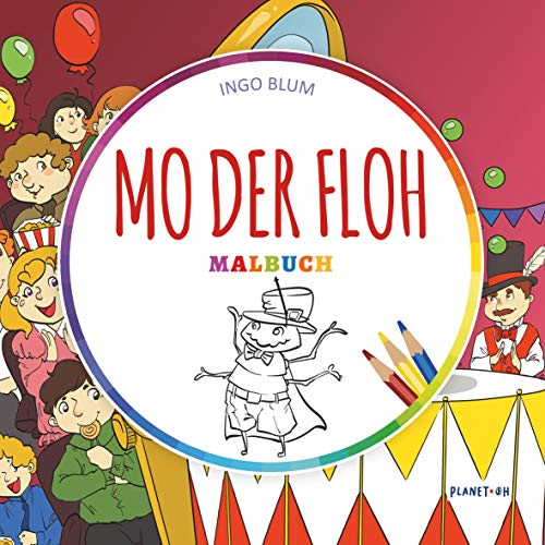 Beispielbild fr Mo der Floh - MALBUCH: Deine Geschichte zum Ausmalen zum Verkauf von medimops