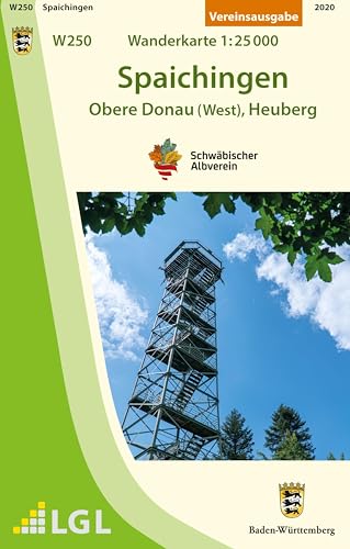 Beispielbild fr Spaichingen - Obere Donau (West), Heuberg. Wanderkarte 1:25.000 zum Verkauf von Blackwell's