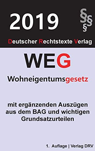 Beispielbild fr Wohneigentumsgesetz: WEG - WoEigG zum Verkauf von medimops