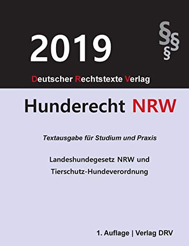 Beispielbild fr Hunderecht NRW (German Edition) zum Verkauf von Lucky's Textbooks