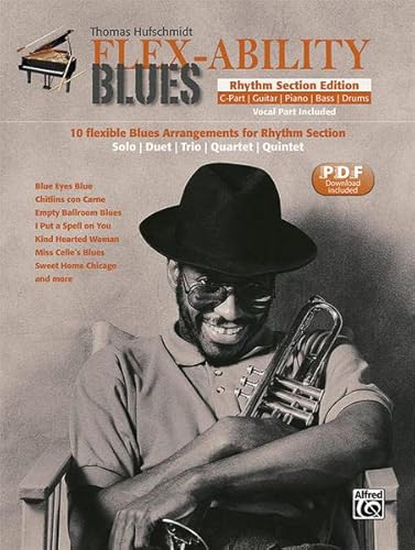 Imagen de archivo de Flex-Ability Blues - Rhythm Section Edition, m. 1 Buch a la venta por Revaluation Books