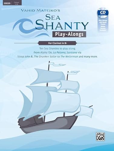 9783947998500: Sea Shanty Play-Alongs for Clarinet in Bb