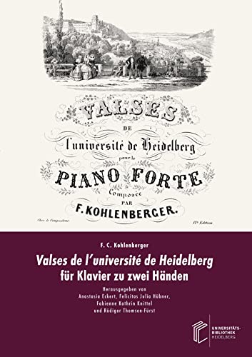 9783948083434: Valses de luniversit de Heidelberg fr Klavier zu zwei Hnden