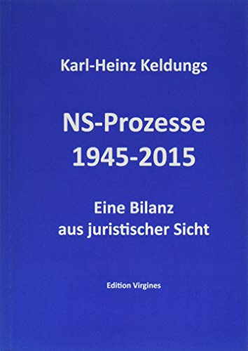 Stock image for NS-Prozesse 1945-2015 -Language: german for sale by GreatBookPrices
