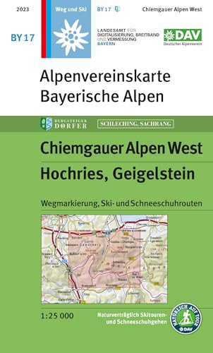Beispielbild fr Chiemgauer Alpen West walk+ski Hochries, Geigelstein zum Verkauf von Blackwell's