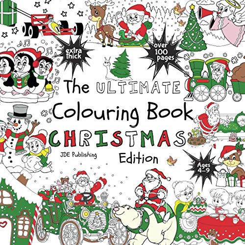 Beispielbild fr The Ultimate Colouring Book - Christmas Edition (The Ultimate Books Series) zum Verkauf von WorldofBooks