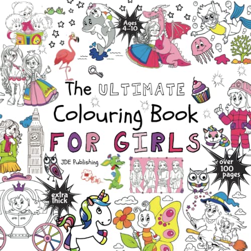 Stock image for The Ultimate Colouring Book for Girls (The Ultimate Books Series) for sale by HPB-Ruby