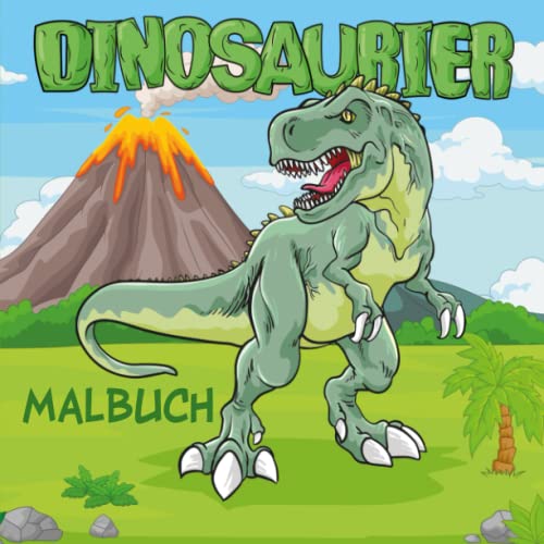 Stock image for Dinosaurier Malbuch ab 6 Jahren: Zur Frderung der Kreativitt und Achtsamkeit. Ein perfektes Geschenk fr Mdchen und Jungen. (German Edition) for sale by GF Books, Inc.