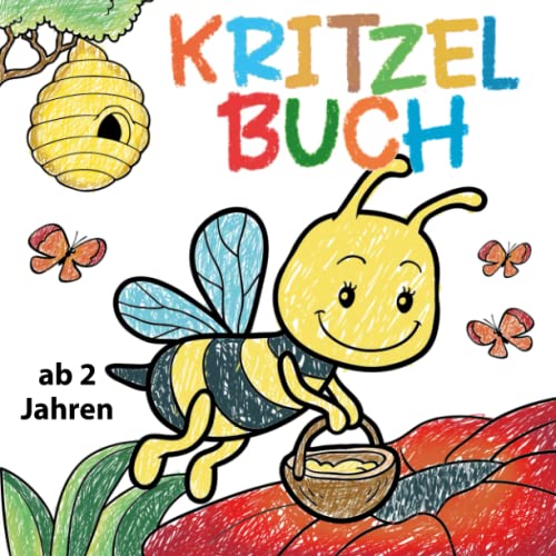 Stock image for Kritzelbuch ab 2 Jahren: Das groe Ausmalbuch fr unsere Kleinen. Ein zauberhaftes Geschenk fr Kinder. (German Edition) for sale by Book Deals