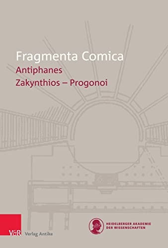 Stock image for Antiphanes FRR. 101-193 (Fragmenta Comica, 19) for sale by The Compleat Scholar