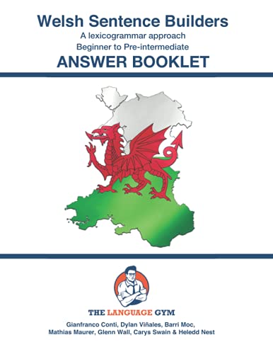 Beispielbild fr Welsh Sentence Builders - A Lexicogrammar approach - Answer Book: Beginner to Pre-intermediate zum Verkauf von GF Books, Inc.
