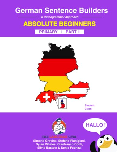 9783949651373: German Primary Sentence Builders: A lexicogrammar approach: German Sentence Builders - Primary