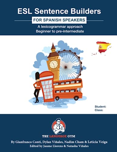 Beispielbild fr ESL Sentence Builders - Spanish: ESL Spanish zum Verkauf von GreatBookPrices