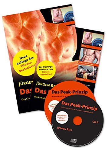 9783950213522: Das Peak-Prinzip Kombipaket: Das Komplettsystem fr Kraftsport und Bodybuilding. Das Kombi-Paket bestehend aus dem Trainingshrbuch (2 Audio-CD's ... booklet und dem Buch "Das Peak-Prinzip"