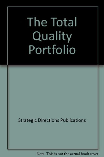 Beispielbild fr Total Quality Portfolio (NLD) zum Verkauf von Phatpocket Limited