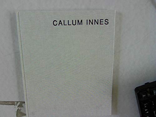 Callum Innes (9783952052914) by Haggloff; Leach