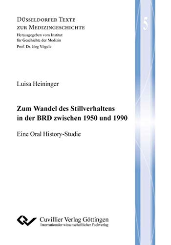 9783954047697: Zum Wandel des Stillverhaltens in der BRD zwischen 1950 und 1990