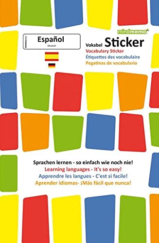 Beispielbild fr mindmemo Vokabel Sticker - Grundwortschatz Spanisch / Deutsch - 280 Vokabel Aufkleber - Zusammenfassung zum Verkauf von Blackwell's