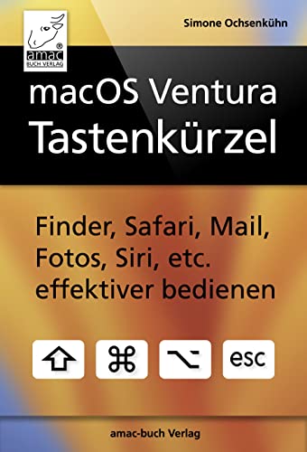 Imagen de archivo de macOS Ventura Tastenkrzel -Language: german a la venta por GreatBookPrices