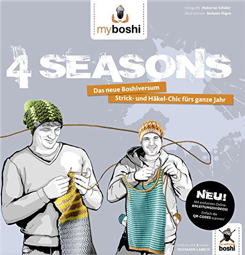 9783954530243: myboshi 4 Seasons: Jede Menge neue Mtzen und andere coole Hkelideen fr das ganze Jahr