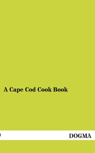 Imagen de archivo de A Cape Cod Cook Book a la venta por Chiron Media