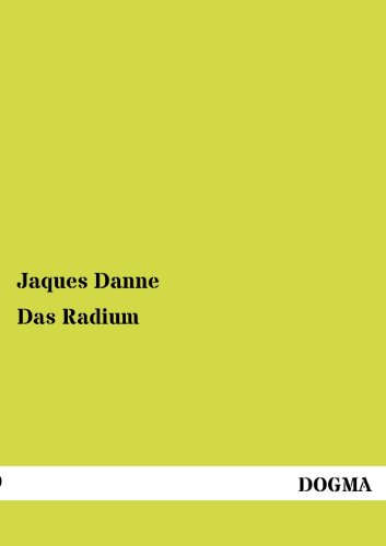 Stock image for Das Radium for sale by Chiron Media