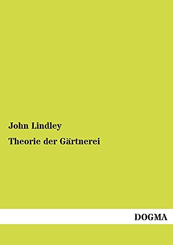 9783954546763: Theorie der Gaertnerei (German Edition)