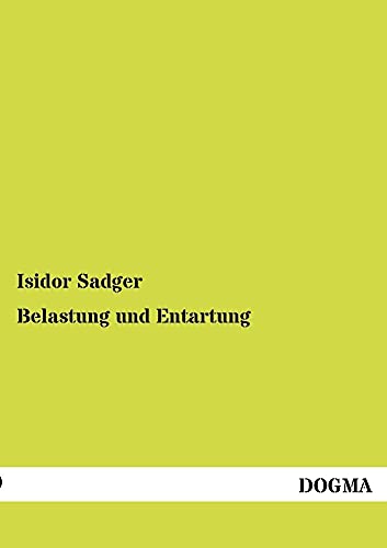 Stock image for Belastung und Entartung (German Edition) for sale by Lucky's Textbooks