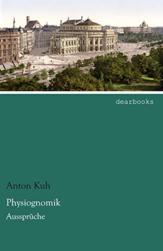 9783954558179: Physiognomik: Aussprueche (German Edition)
