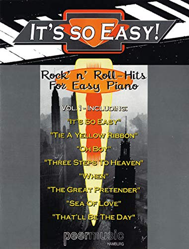 Beispielbild fr It's So Easy, Vol. 1 - Rock 'n' Roll: Hits for Easy Piano zum Verkauf von medimops