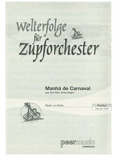 Stock image for MANHA DE CARNAVAL MANDOLIN ORCHESTRA SCORE for sale by Revaluation Books
