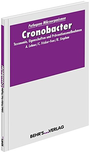 Beispielbild fr Cronobacter : Taxonomie, Eigenschaften und Prventionsmanahmen zum Verkauf von Buchpark