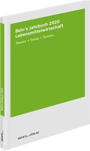 9783954686988: Behr's Jahrbuch fr Lebensmittelwirtschaft: Themen Trends Termine