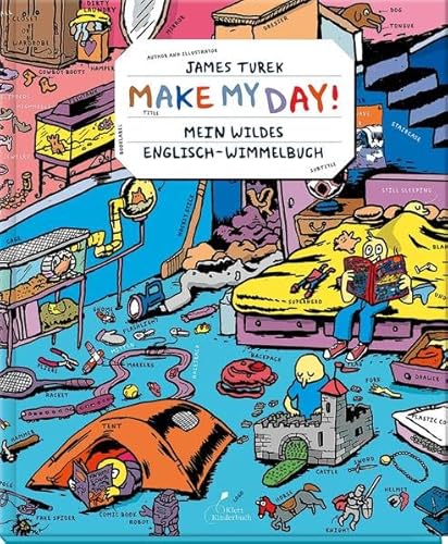 9783954700776: MAKE MY DAY!: Mein wildes Englisch-Wimmelbuch