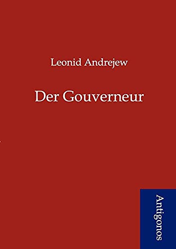 Stock image for Der Gouverneur for sale by medimops