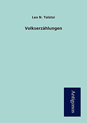 9783954721849: Volkserzhlungen