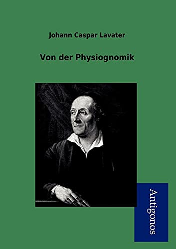 9783954722778: Von Der Physiognomik