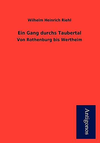 9783954723263: Ein Gang durchs Taubertal