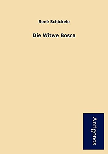 9783954724130: Die Witwe Bosca