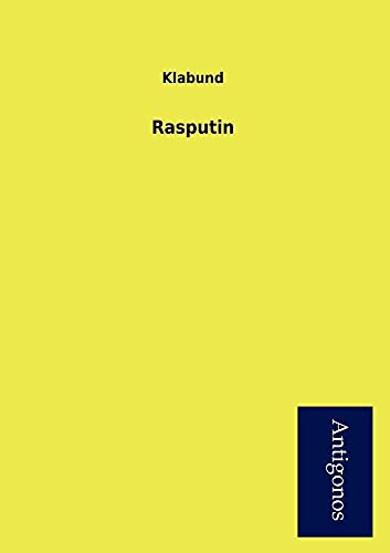 9783954725373: Rasputin (German Edition)
