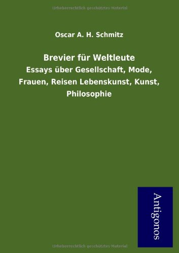 9783954725625: Brevier Fur Weltleute