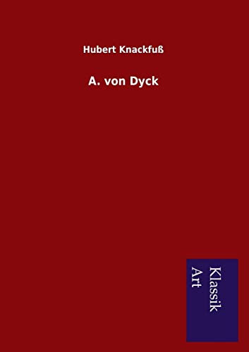 9783954911578: A. von Dyck