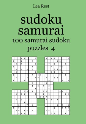 Stock image for sudoku samurai 100 samurai sudoku puzzles 4 for sale by GF Books, Inc.