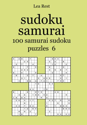 Stock image for sudoku samurai 100 samurai sudoku puzzles 6 for sale by Books Unplugged