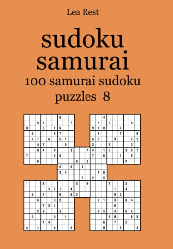 Stock image for sudoku samurai 100 samurai sudoku puzzles 8 for sale by GF Books, Inc.
