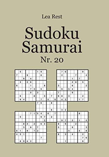 Beispielbild fr Sudoku Samurai - Nr. 20 (German Edition) zum Verkauf von Book Deals